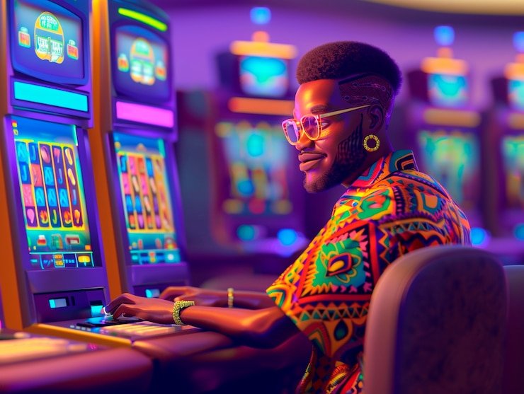 Antarmuka roulette dengan roda dealer langsung